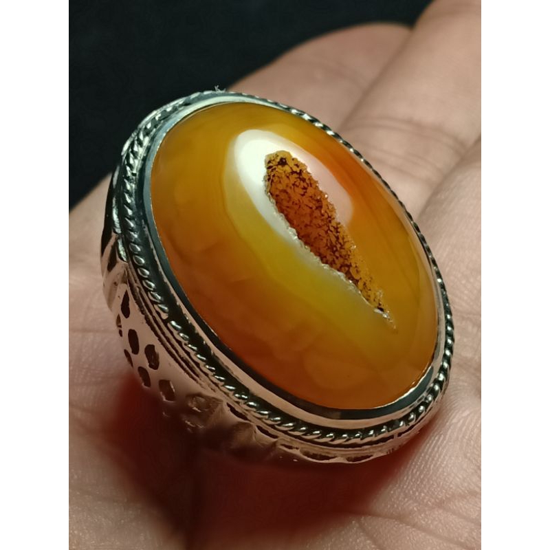 CINCIN BATU AKIK PANDAN COMBONG UNIK