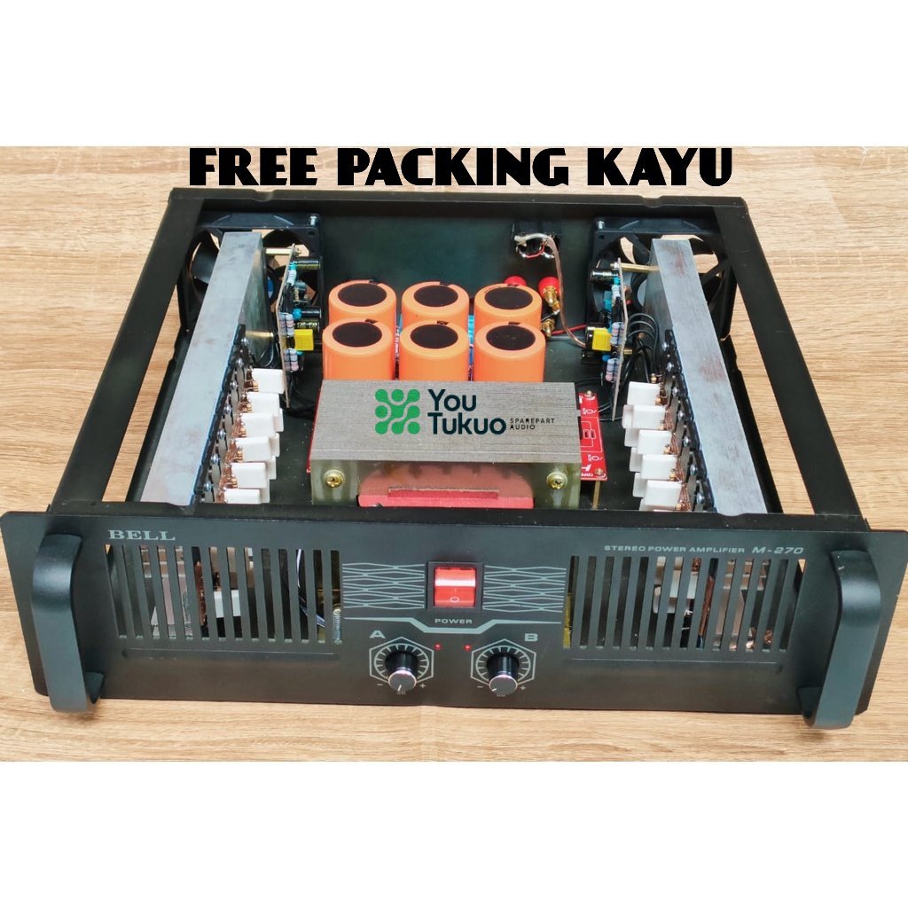 POWER AMPLIFIER RAKITAN 10 Amper MURNI CT 55 Power Supply