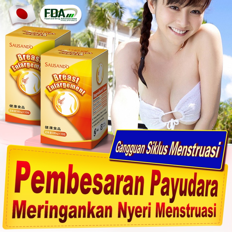 SAUSANDO~Kapsul pembesar payudara/suplemen wanita/Mengatur menstruasi