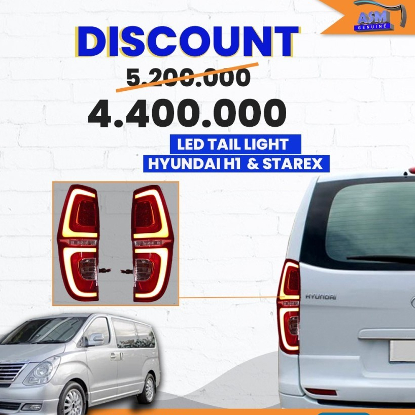 Stop Lamp LED Hyundai H-1 Dan STAREX 2008 - 2020