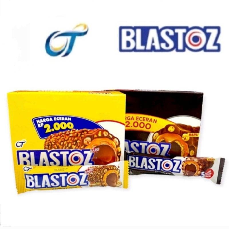 

Blastoz Wafer Roll / Tango Blastoz Wafer / Chocolate Coklat / Kacang Crunchy Nut / Krispy Roll