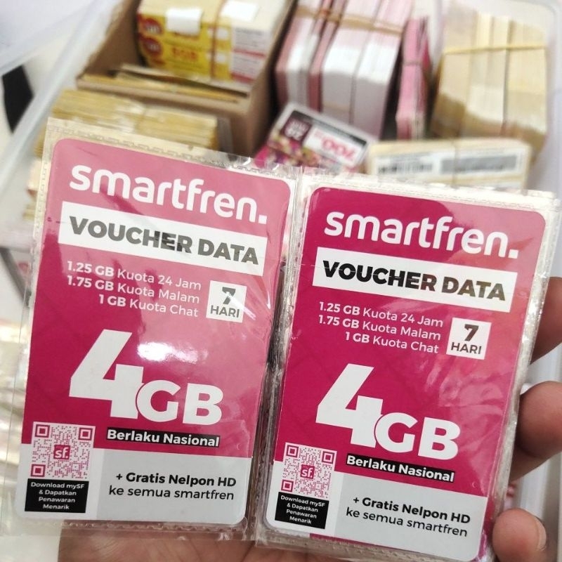 V0CER KUOTA SMATFREN 4GB 7  HARI