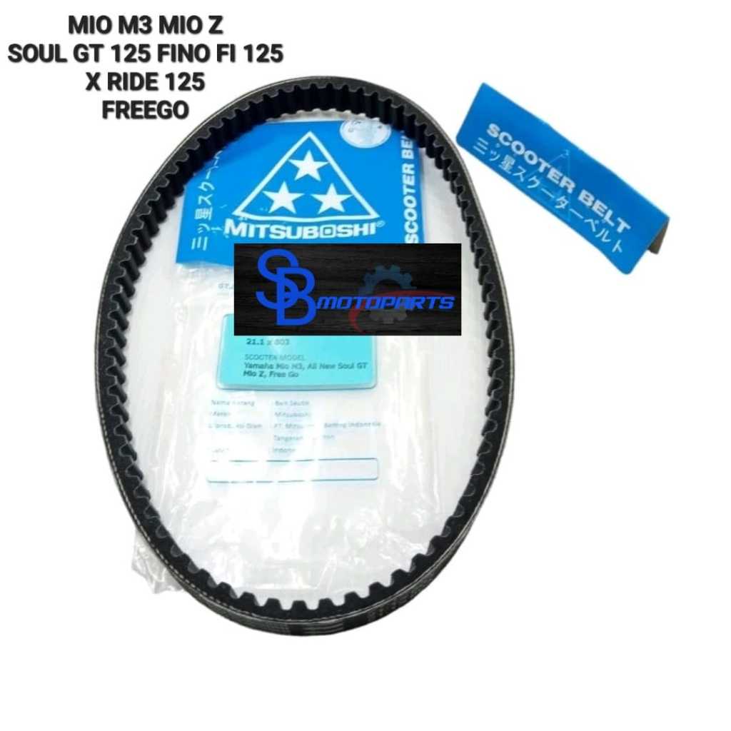 VANBEL V-BELT VANBELT V BELT MITSUBOSHI MIO M3 MIO Z 125 SOUL GT 125
