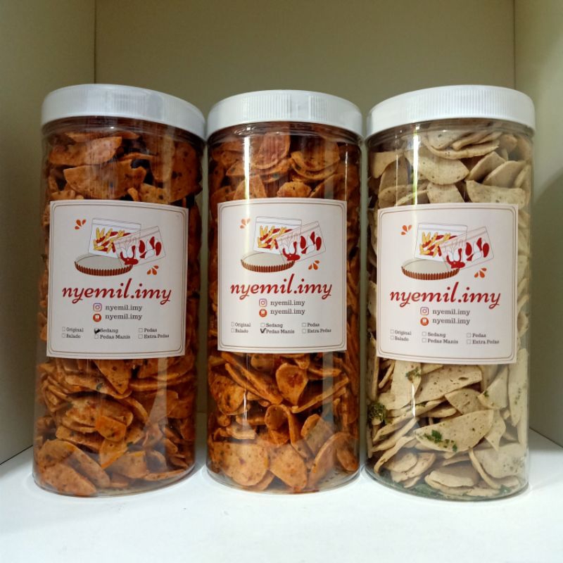 

BASRENG Kriuk Daun Jeruk 500 gr / BASO GORENG /Wajib nambah Bubble Wrap