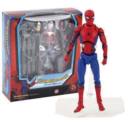action figure MAFEX Spiderman Homecoming Tom Holland Marvel Avengers