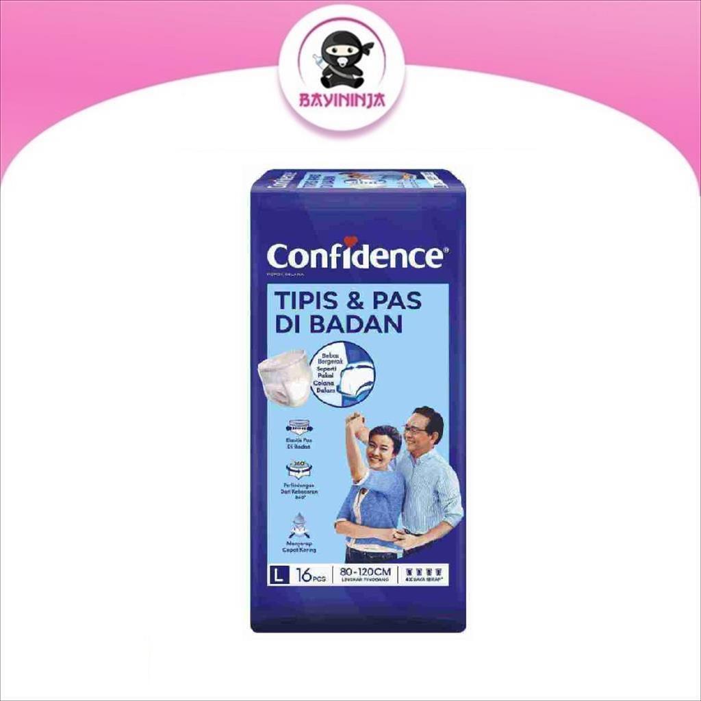 CONFIDENCE Adult Pants Popok Celana Dewasa L16 L 16