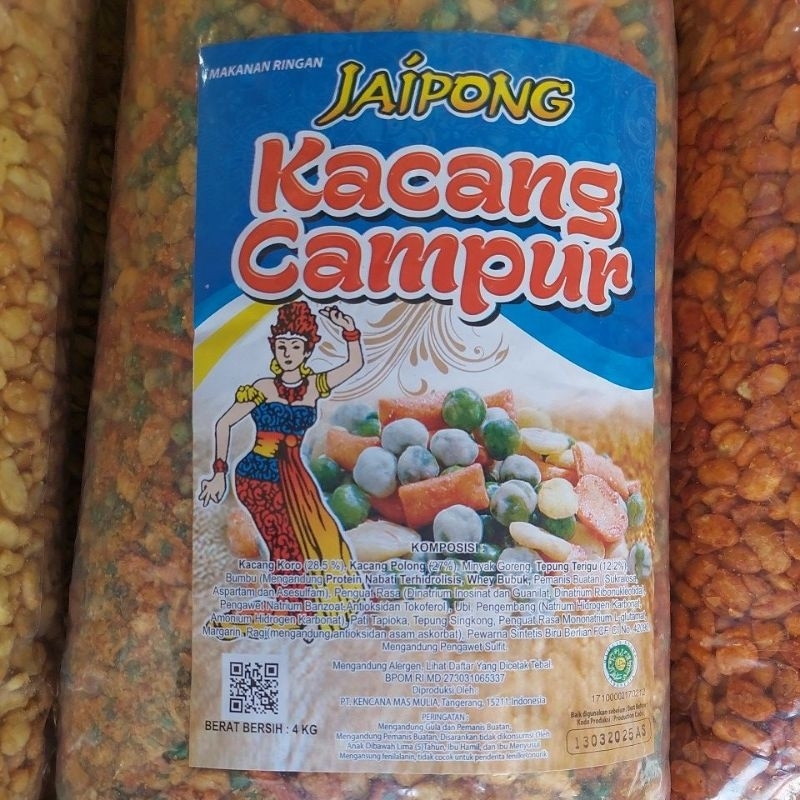 

Kacang Campur Jaipong 500gr