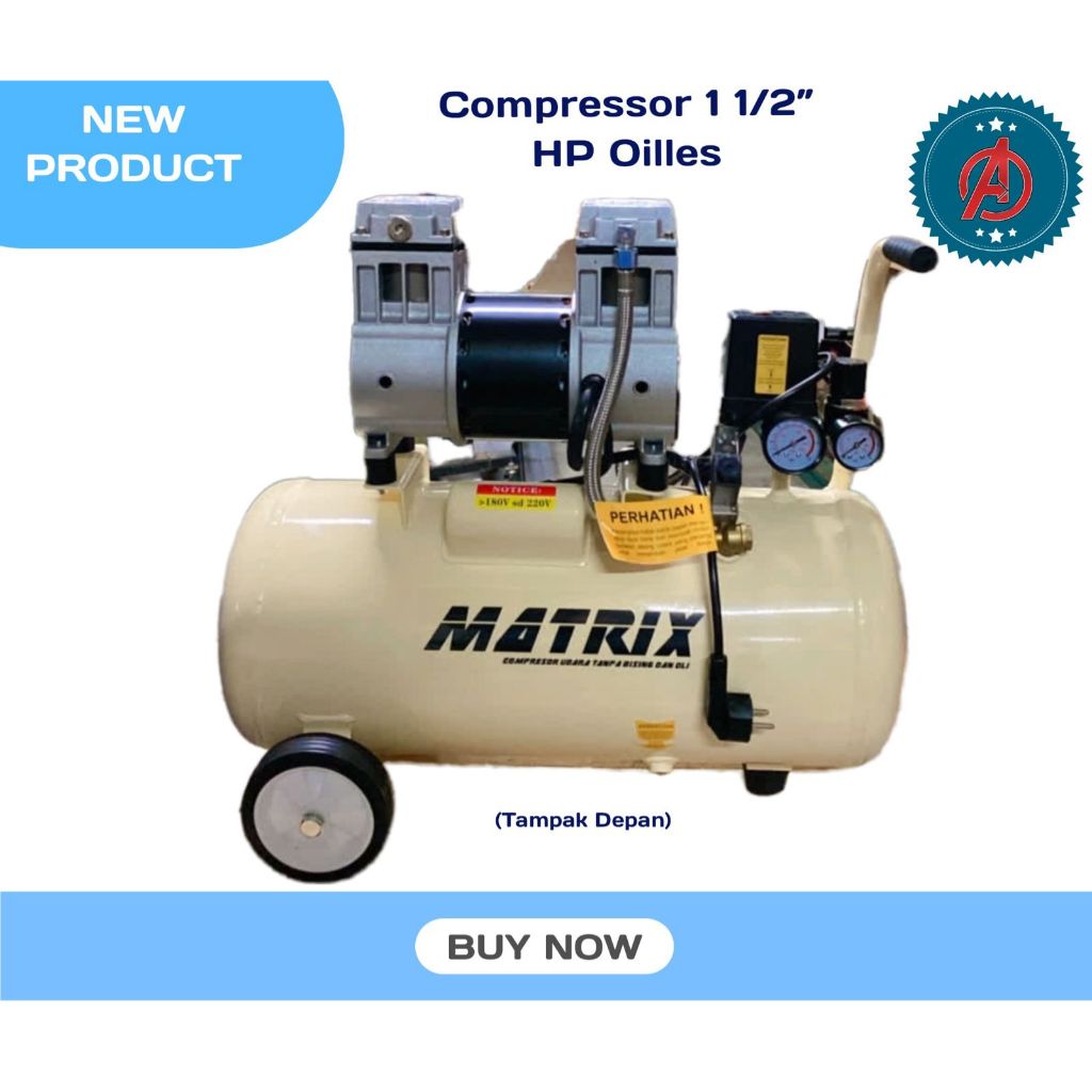 Air Compressor/ Compressor Oilless 11/2 HP Sumura OFS1500