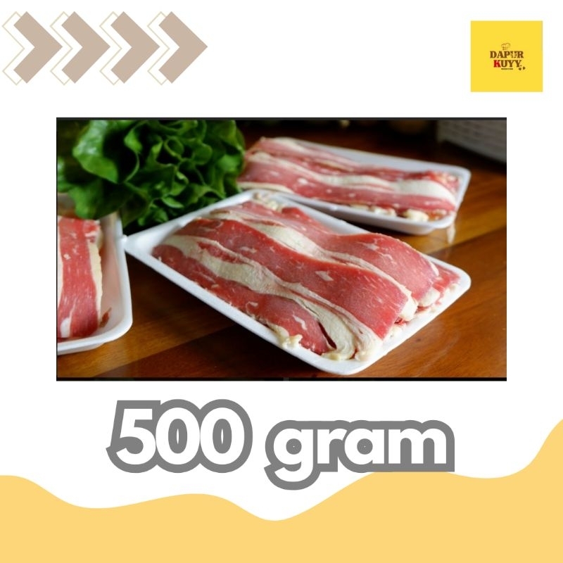 

BEEF SLICE AUS 500 GRAM