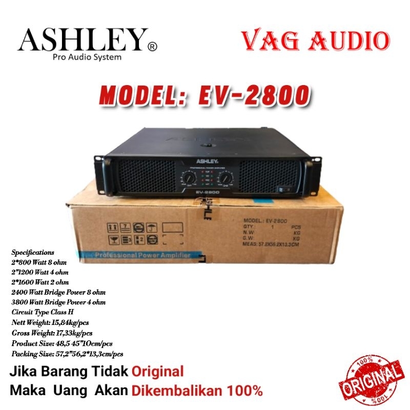 POWER ASHLEY EV-2800/ EV2800