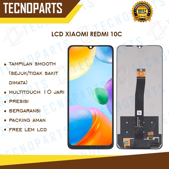 GROSIR LCD XIAOMI REDMI 10C ORIGINAL 100% FULLSET TOUCHCREEN