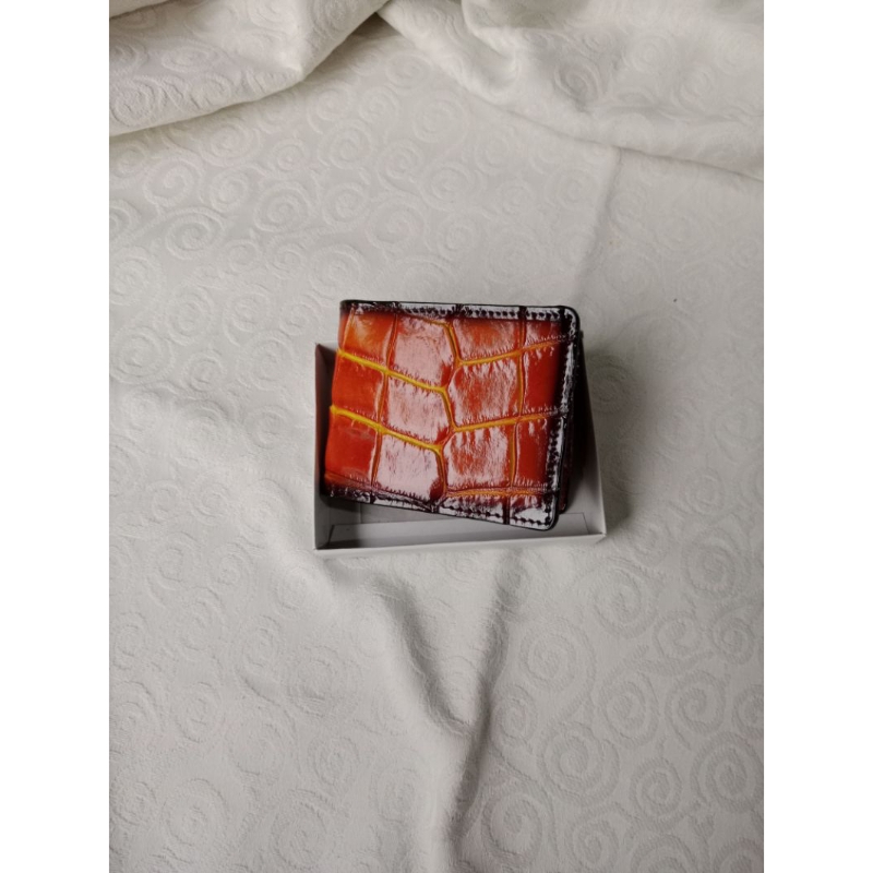 Dompet kulit buaya asli / Dompet kulit kasuari / dompet pria / dompet lipat