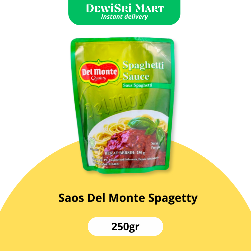 

Saos Delmonte Spagetty 250gr - Dewi Sri Mart