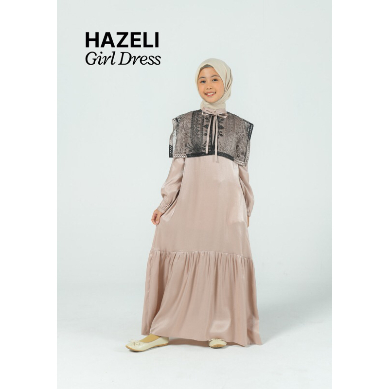 Hazeli girl dress - Dress anak perempuan dress anak perempuat ori zoya dress anak perempuan premium 