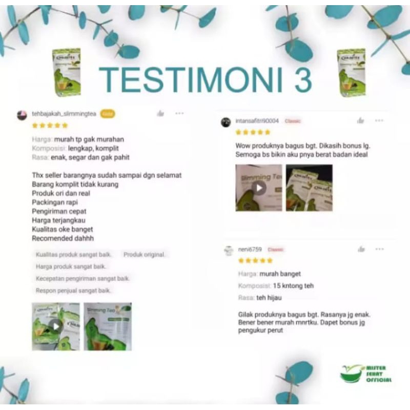 Mr detox slimming tea