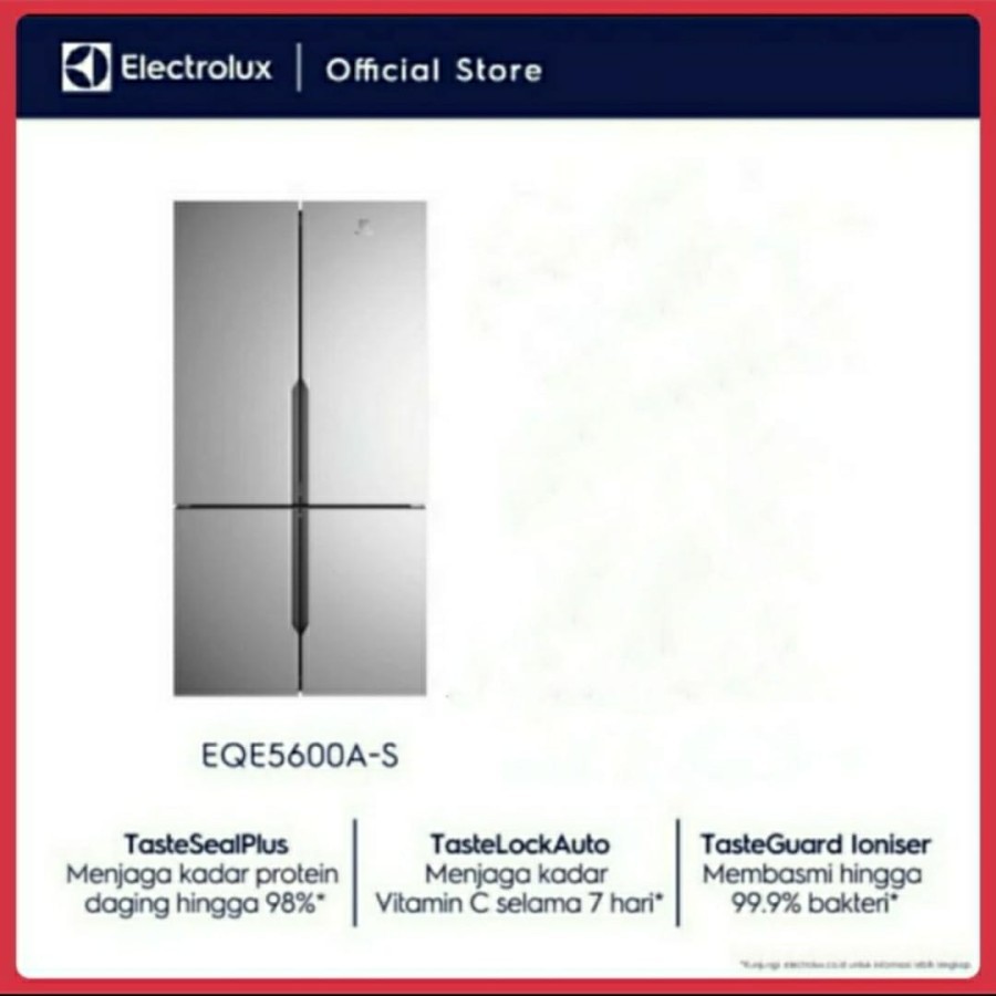 KULKAS 4 PINTU ELECTROLUX EQE5600A / EQE5600A-S