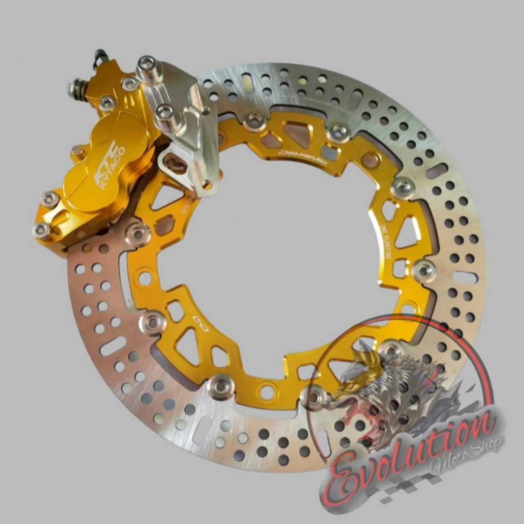 Piringan cakram lebar satria fu 320mm - piringan lebar satria fu 320mm floating