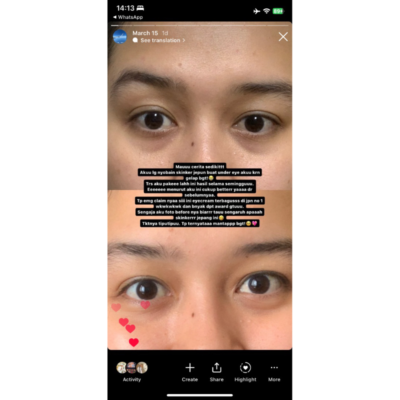 Eye Cream Jepang Meishoku