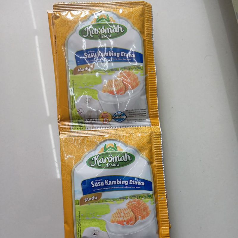 

Karomah Insani Susu Kambing Etawa 25gr Isi 10 Sachet