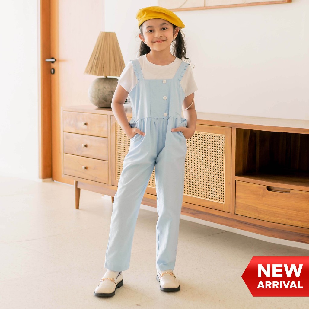 Cressida Jumpsuit Kids Girl Blue - PB369B