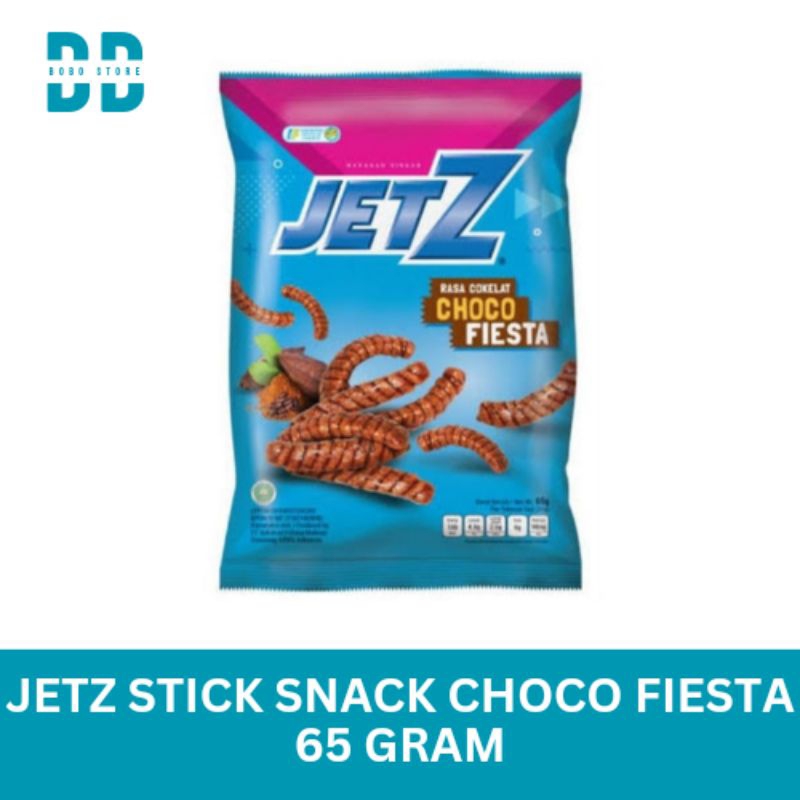 

Jetz Stick Snack Choco Fiesta 65 gram