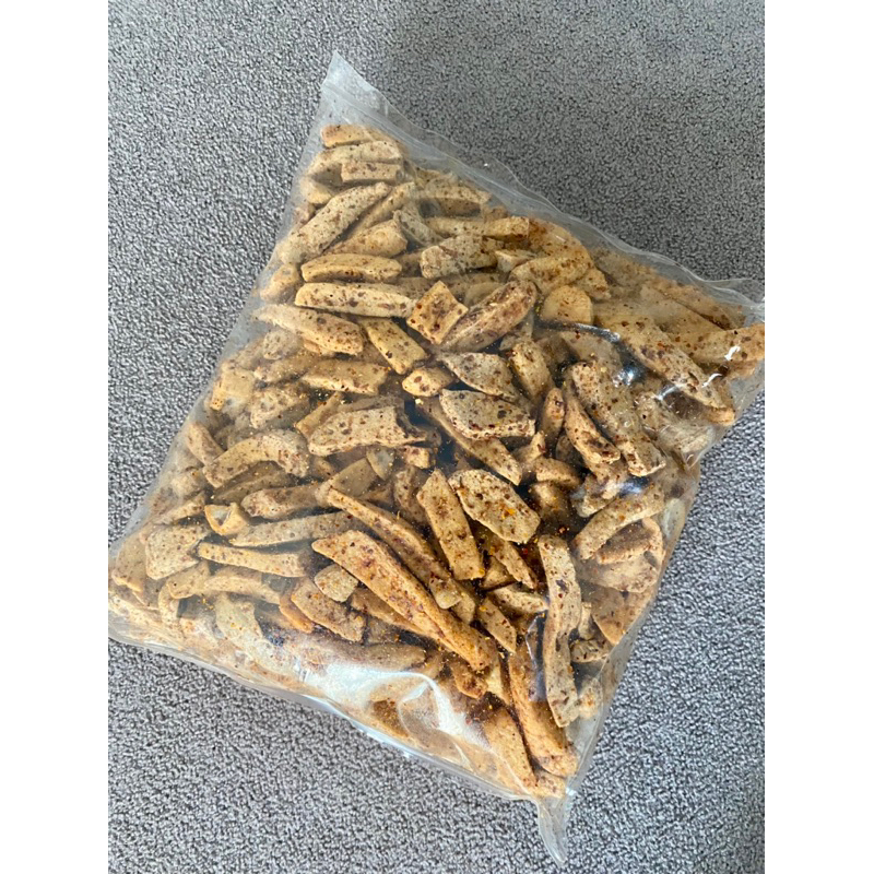

Basreng / Bakso goreng / bakso goreng stik/ bakso goreng stik pedas / basreng daun jeruk / basreng pedas