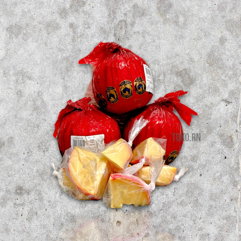 

Keju edam keju bola keju ayam emas 50gram
