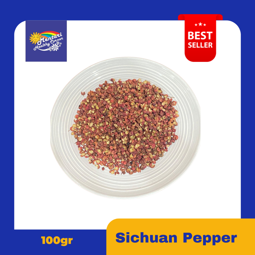 

Premium Sichuan Pepper 100gr / Biji Bumbu Mala / Szechuan Peppercorn Sechuan 100gr