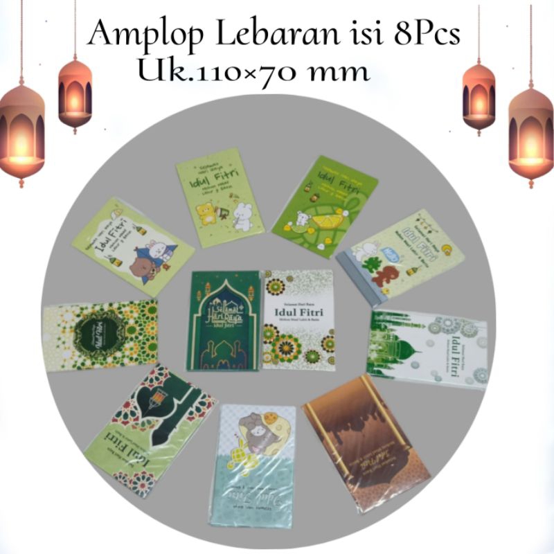 

Kiky Amplop Lebaran Isi 8Pcs