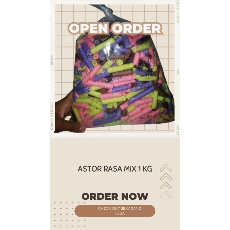 

ASTOR RASA MIX 1 KG // ASTOR MIX 1KG // ASTOR MANIS 1KG