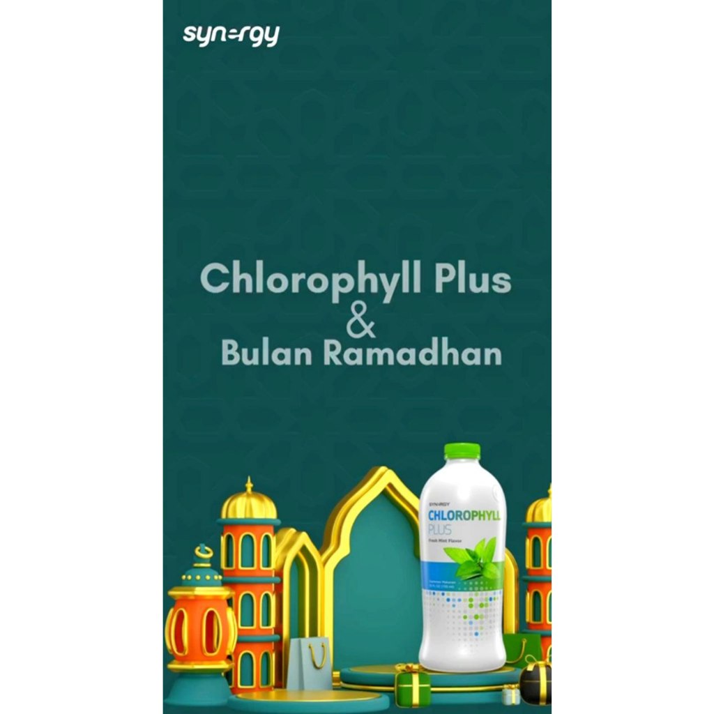 Clorophyll Plus Suplemen untuk Obat Magh meredakan Asam lambung 100% Original Import Halal BPOM