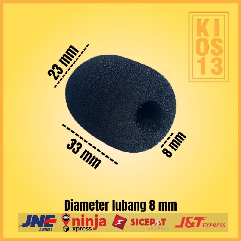 Busa Intercom Mikrofon Kecil Clip On Mic Imam Headset Intercom