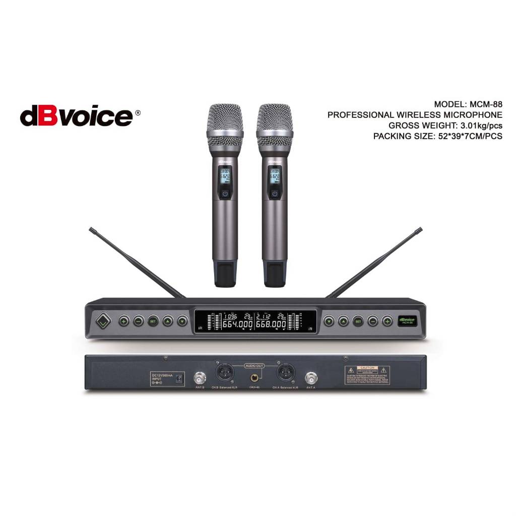 MIC WIRELESS DBVOICE MC88 MC 88 ORIGINAL