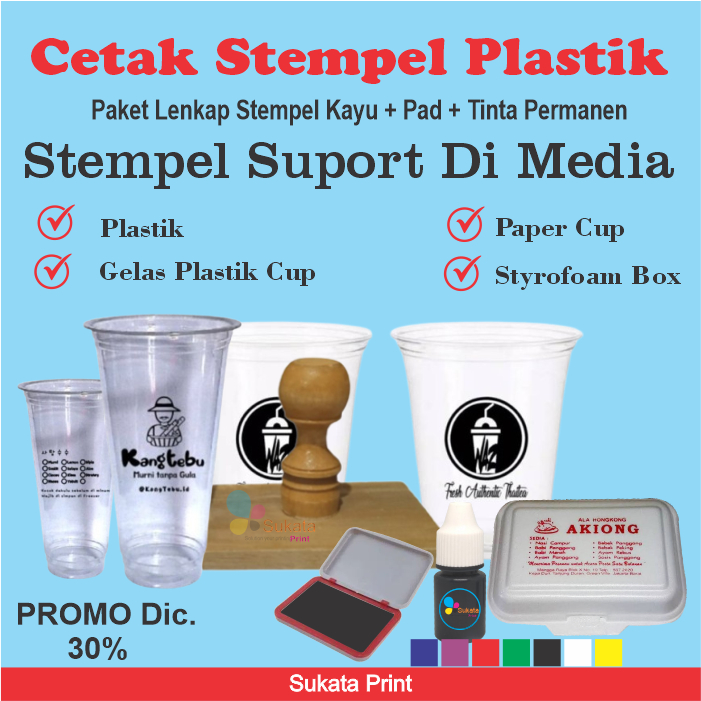 

Cetak Stempel Gelas Plastik Cup | Cetak Stempel Plastik | Stempel Kayu