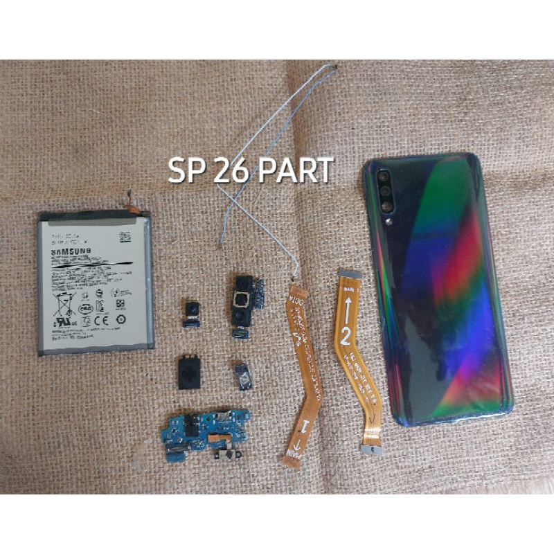 Part Samsung A50 Original copotan bekas unit segel gas murah saja stok terbatas