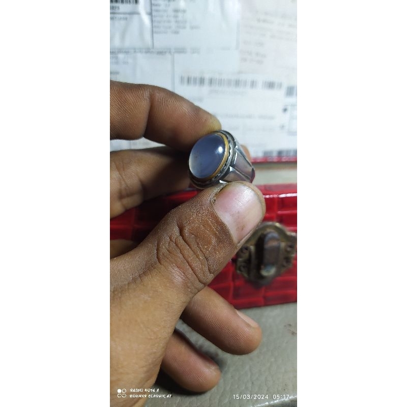 batu akik biru langit baturaja