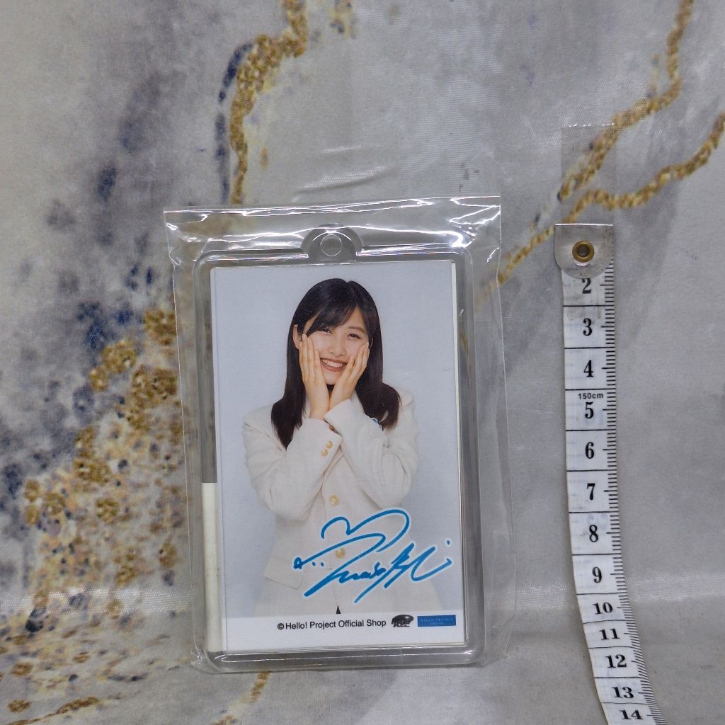 Masaki Sato B Morning Musume Acrylic Keychain Hello Project Gantungan Kunci