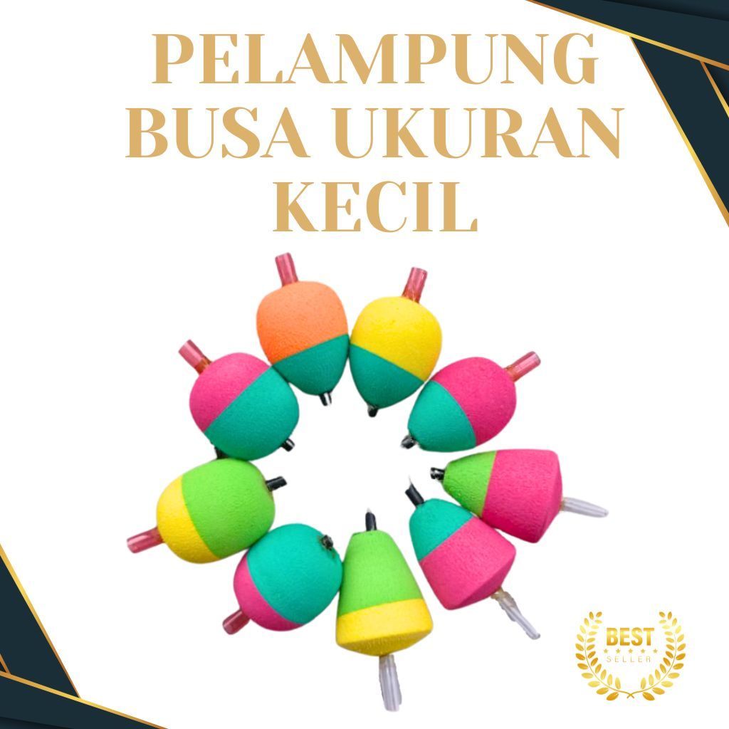 PELAMPUNG PANCING BUSA/ KAMBANGAN BUSA PANCING UKURAN KECIL