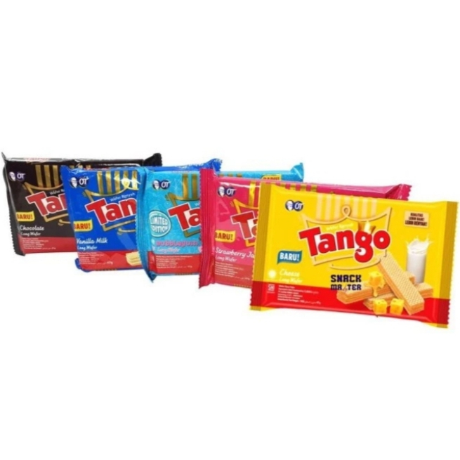 

Wafer Tango All Varian 39 gram - Rasa Cokelat 1 Pcs