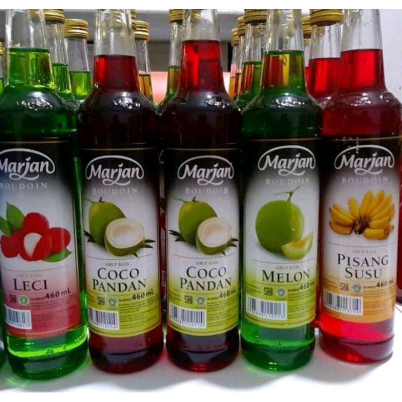 

Sirup Marjan Boudoin Cocopandan & Melon 460ml