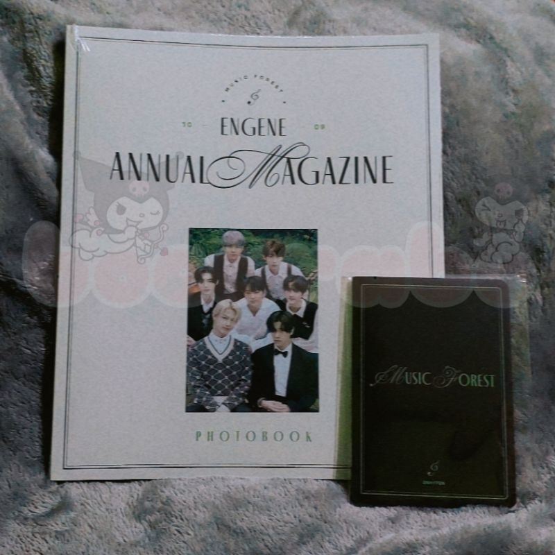 Annual Magazine & Notes Membership Kit Engene Music Forest Enhypen || Membkit Enha Pb Photobook EN-H