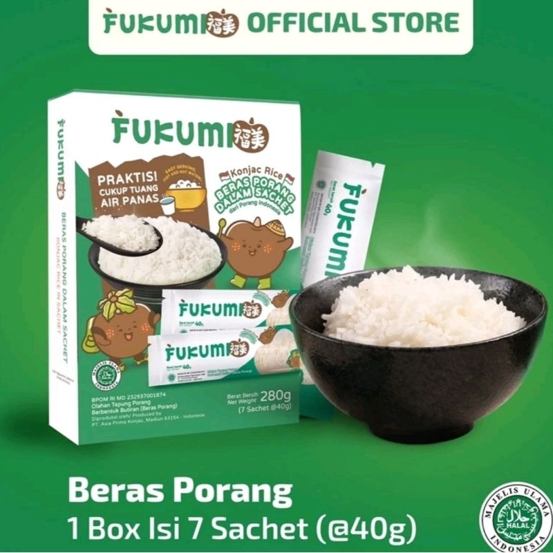 

fukumi beras Porang sachet