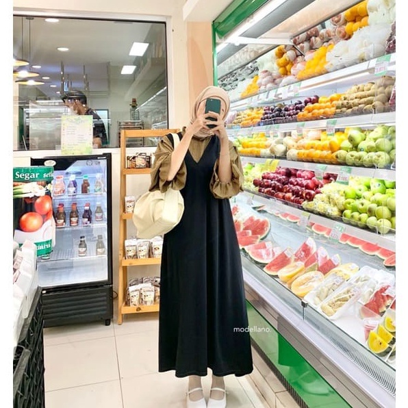 PROMO YUBIN OVERALL DRESS KOREAN MAYUNG JUMBO XL XXL XXXL PJ 13