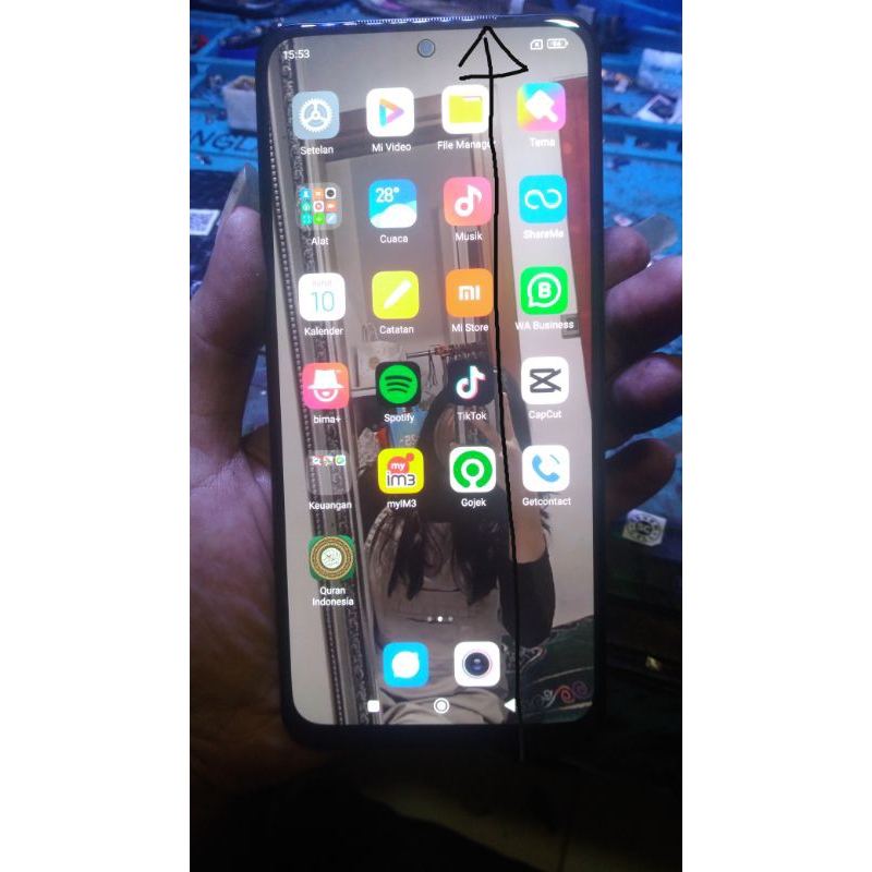 lcd redmi note 10 note 10s minus