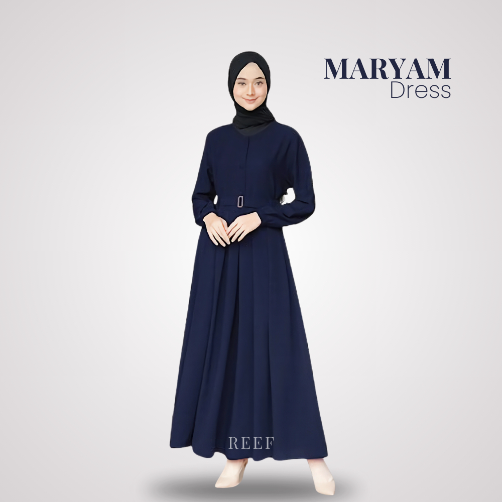 Gamis Remaja Abaya Dress Baju Gamis Wanita Muslim Katun Rayon Twill Premium Kekinian Terbaru 2024 20