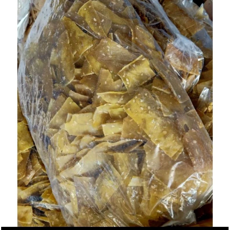 

Promo 1kg kerupuk kedelai mentah/kerupuk tempe Termurah