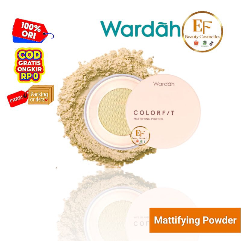 WARDAH Colorfit Colorfit Mattifying Powder - Bedak Tabur