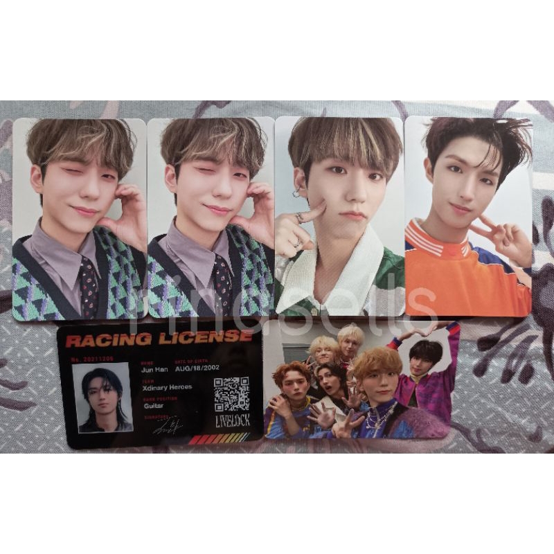 Xdinary Heroes photocard Junhan Gunil livelock overload deadlock album standard digipack compact ver