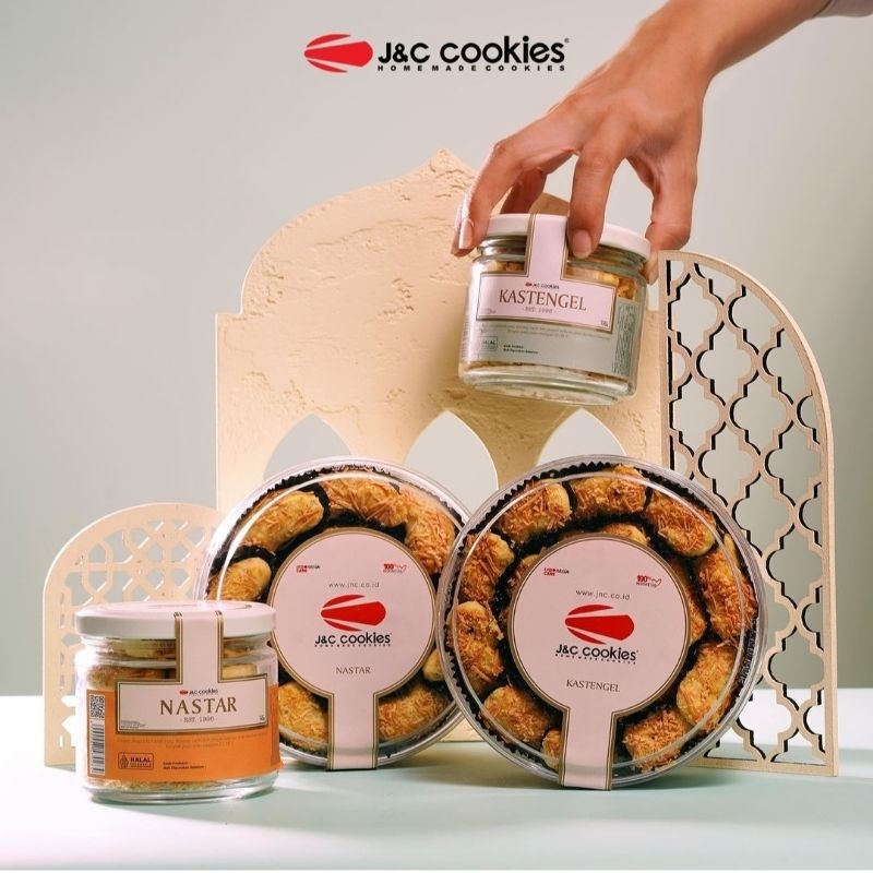 

DISKON!!! JnC Cookies Katengel / Nastar Toples Reguler (khusus kirim instant)