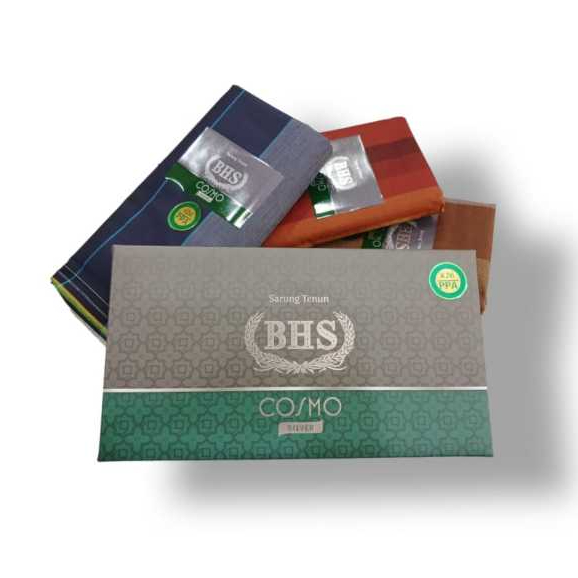 SARUNG TENUN BHS SCOSMO SILVER SARUNG BHS SILVER COSMO